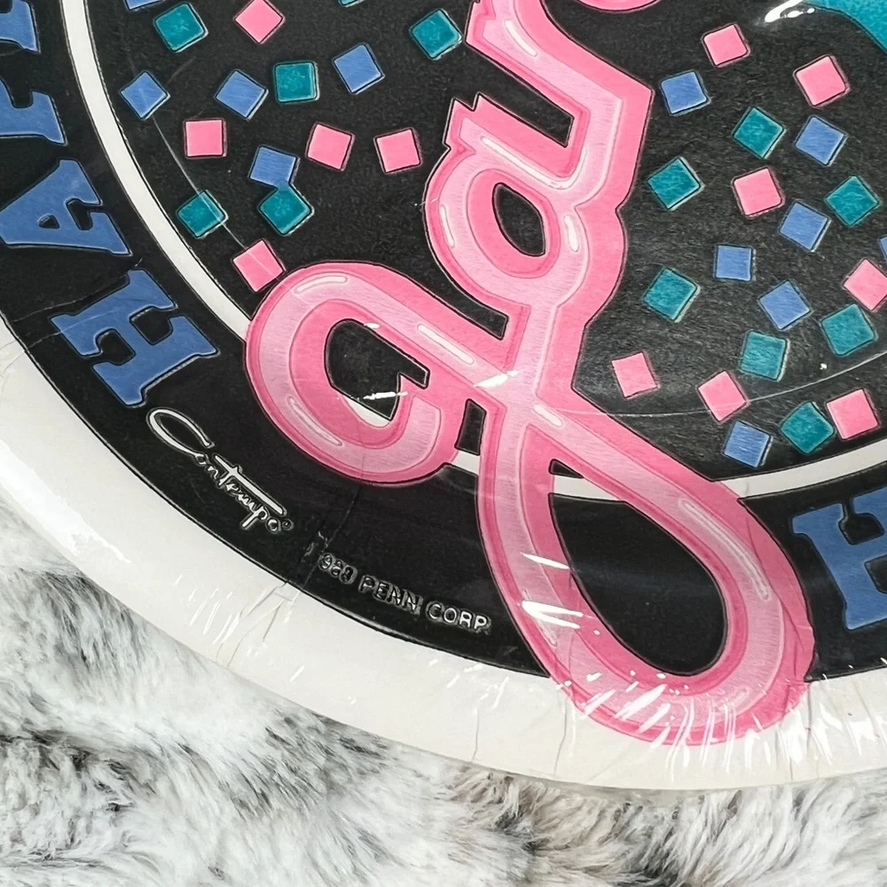 Vintage 1988 New Year Plates (Set of 2)
